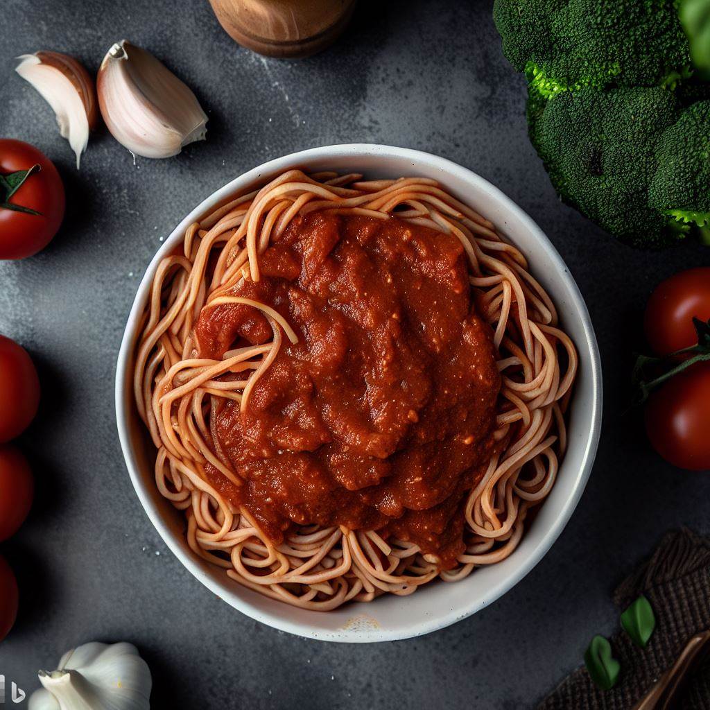 Espagueti con salsa receta facil y cetogenica